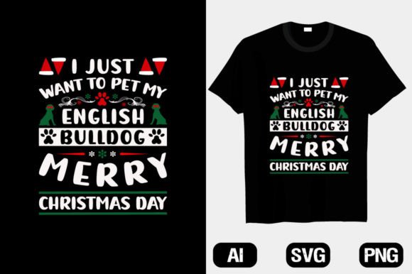 A Designer’s Take: Christmas Dog T-Shirt Graphics Voll 4