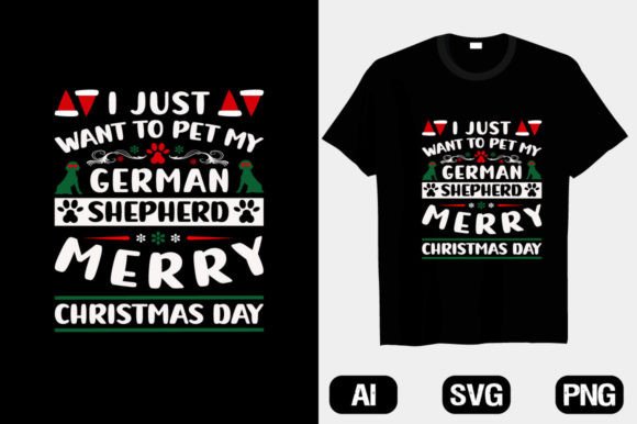 Christmas Dog T-Shirt Designs Voll 2 Graphics in Practice
