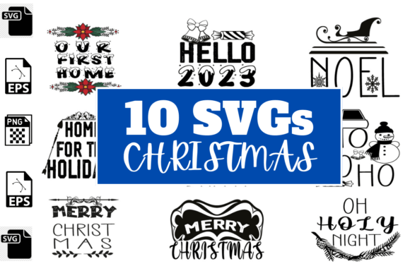 CHRISTMAS SVGs Bundle: Festive T-Shirt Graphics Review