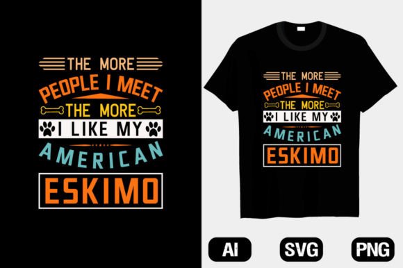 Dog Typography Graphics for T-Shirt Designs Voll 16