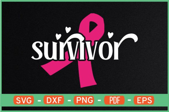 Survivor T-Shirt Designs Svg for Bold Graphics and Crafts