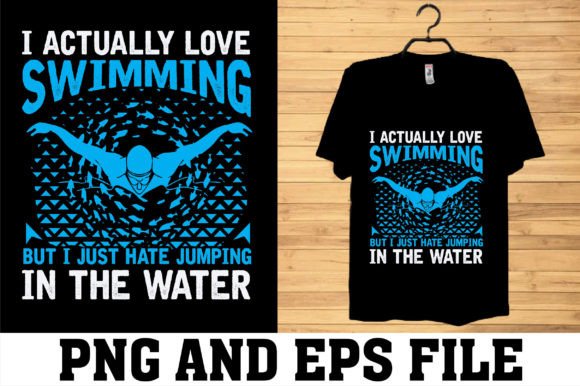 Swimming T-shirt Designs: Graphics for T-Shirt Designs